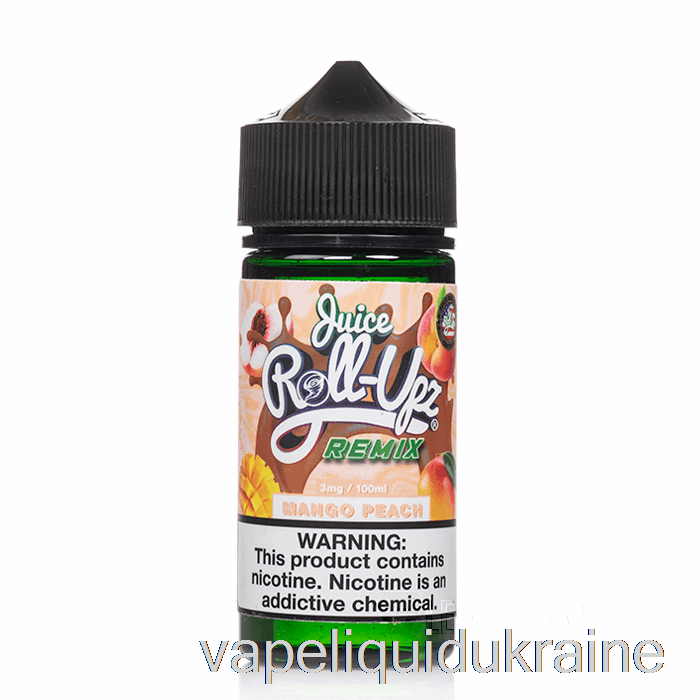 Vape Ukraine Mango Peach - Juice Roll Upz Remix - 100mL 0mg